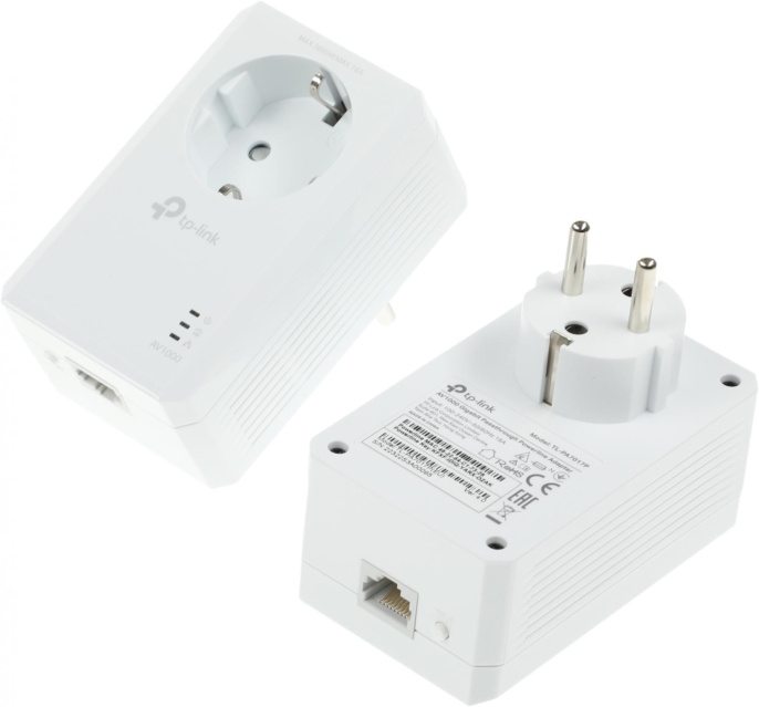 Сетевой адаптер HomePlug AV TP-Link TL-PA7017P KIT AV1000 Gigabit Ethernet упак.:2шт