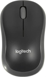 Мышь Logitech M185 черный/серый оптическая 1000dpi беспров. USB для ноутбука 2but (910-002252)