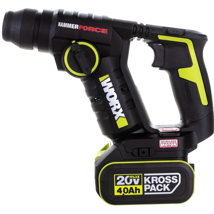 Аккумуляторный бесщеточный перфоратор WORX Professional WU380S