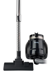 Пылесос DOMFY DSB-VC502, 2000Вт, черный/черный