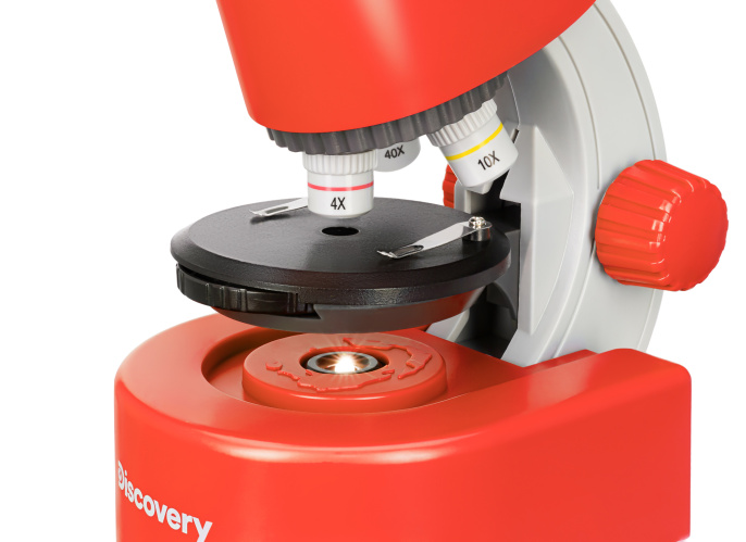Микроскоп Levenhuk Discovery Micro Terra с книгой