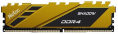 Оперативная память NETAC Shadow NTSDD4P36SP-08Y DDR4 - 1x 8ГБ 3600МГц, DIMM, Yellow, Ret
