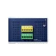Коммутатор PLANET IP30 Industrial L2+/L4 8-Port 1000T 802.3at PoE + 2-Port 10/100/1000T + 2-Port 100/1000X SFP Full Managed Switch (-40 to 75 C, dual redundant power input on 48~56VDC terminal block, DIDO, ERPS Ring, 1588, ONVIF, Cybersecurity