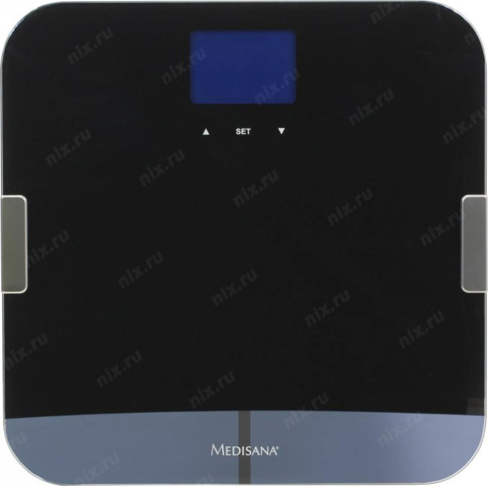 Весы напольные электронные Medisana BS 440 Connect макс.180кг черный