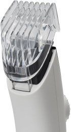 Машинка для стрижки Polaris PHC 2002RB белый насадок в компл:2шт
