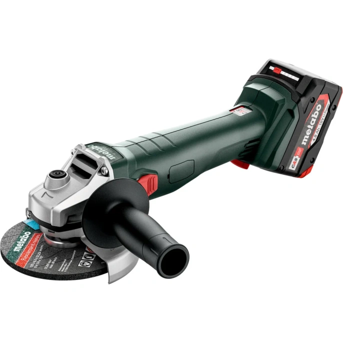 УШМ Metabo W 18 L 9-125 Акк., 2x4 Ач, ASC55,x 602247510
