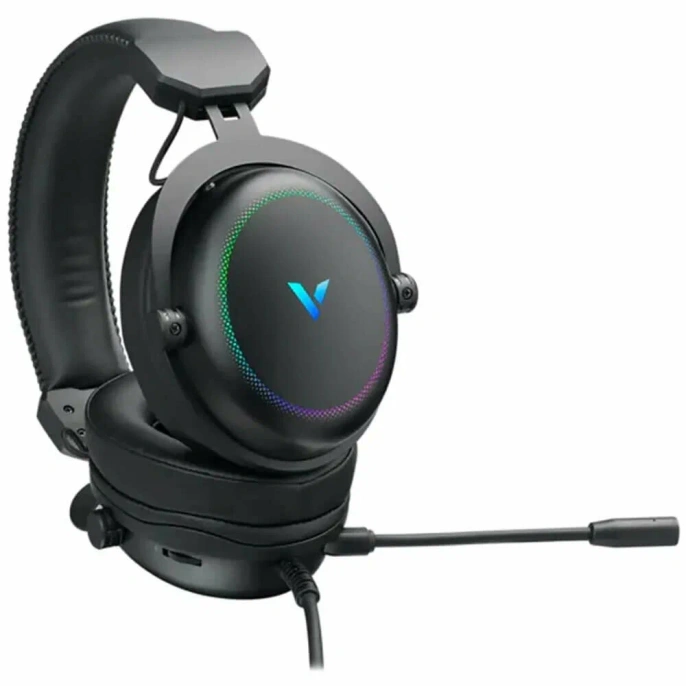 RAPOO Игровая гарнитура проводная VH300S-BL Virtual 7.1, цвет - черный (13331)