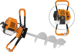 Мотобур CARVER AG-43/000 1.7л.с.,  6500об/мин,  43см3 [01.003.00038]