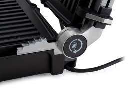 Электрогриль DOMFY Metal DSM-EG502,  черный и серебристый