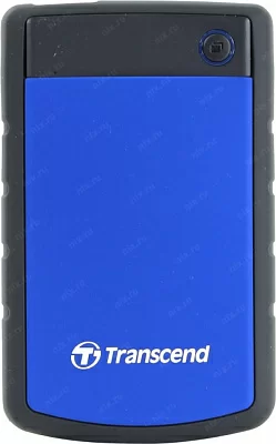 Накопитель TRANSCEND StoreJet 25H3 TS1TSJ25H3B USB3.0 Portable 2.5" HDD 1Tb EXT (RTL)