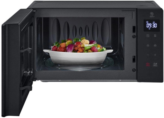 Микроволновая печь LG MS2032GAS, 700Вт, 20л, черный