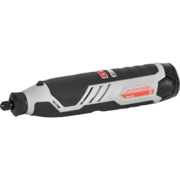 Гравер аккумуляторный Интерскол АГМ-12Э АПИ-Т Li-ion, кейс, 2 аккум., 2,0 Ач, ЗУ, набор 58 предметов 809.2.2.70