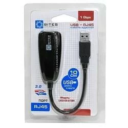 5bites Кабель-адаптер UA3-45-01BK USB3.0 сетевая карта / RJ45 1G / BLACK