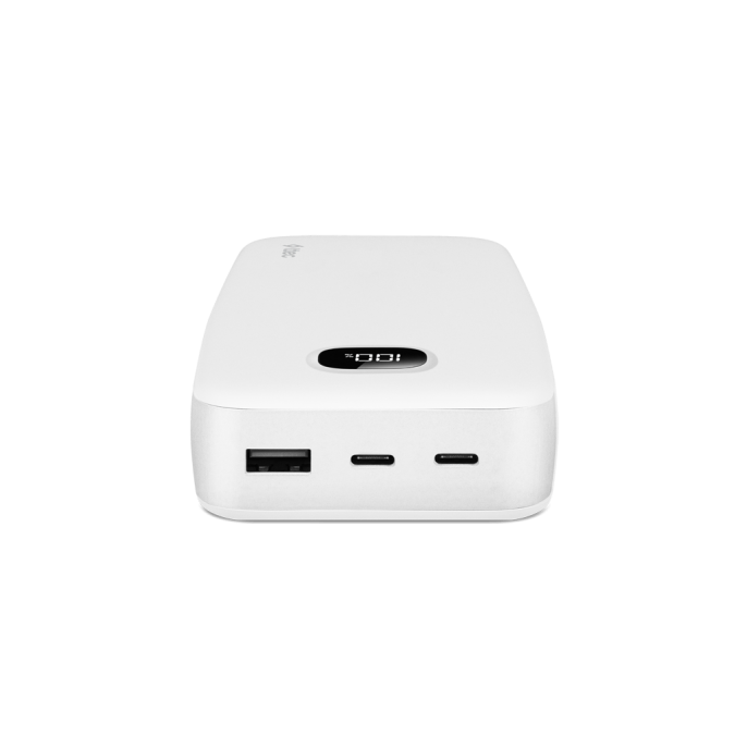 Внешний аккумулятор TTEC ChargeUp Pro LCD 20.000mAh PD 20W Powerbank. Цвет: белый