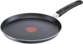 Сковорода блинная Tefal Force 4218522 круглая 22см покрытие: антипригарное ручка несъемная (без крышки) черный (9100048318)