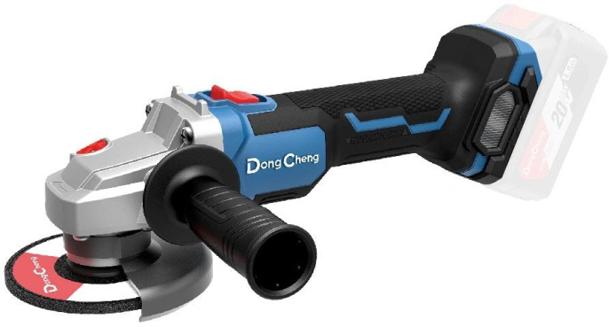 Угловая шлифмашина DONGCHENG DCSM03-125,  аккумуляторная, без АКБ, без ЗУ [dcsm03-125(type z)]