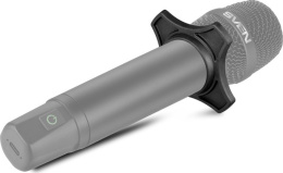 Микрофон Sven MK-740 SV-022532 беспроводной, динамический, ручной, кардиоидная направленность, 100-12000 Гц, 60 дБ, разъем подключения: 6.3 мм, радиус действия: до 25 м, время работы до