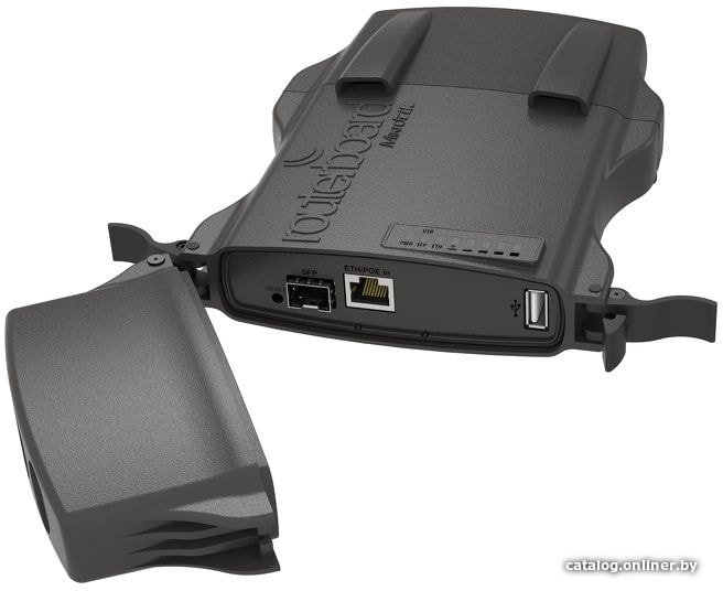 Wi-Fi роутер Mikrotik NetMetal 5 (RB922UAGS-5HPacD-NM) 802.11ac (Wi-Fi 5), до 866 Mbps, WAN, 1xUSB,10/100/1000BASE-TX черный