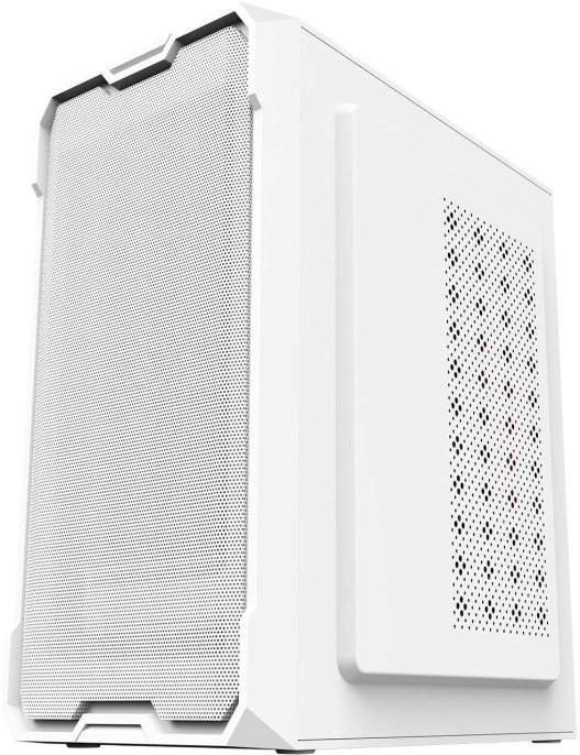 Корпус Bloody CC-129 белый без БП mATX 1x80mm 2x120mm 1xUSB2.0 1xUSB3.0 audio