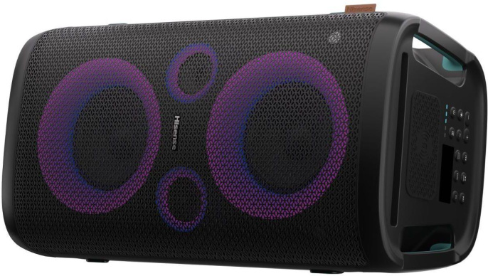 Минисистема Hisense Party Rocker One черный 300Вт FM USB BT