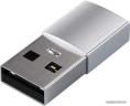 Адаптер Satechi USB Type-A to Type-C. Цвет серебристый. (ST-TAUCS)