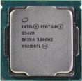 Процессор Intel Pentium G5420 OEM clean pull Coffee Lake, 14nm, C2/T4, Base 3,80GHz, UHD 610, L3 4Mb, TDP 54W, S1151 CM8068403360113 clean pull