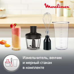 Блендер погружной Moulinex DD833810 600Вт черный 7211002825