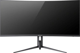 Монитор Hisense 34" 34G6Q PRO светло-серый VA LED 1ms 21:9 HDMI M/M матовая HAS Piv 3000:1 320cd 89гр/89гр 3440x1440 240Hz FreeSync Premium DP Ultra WQHD USB 6.75кг