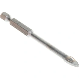 Сверло по керамограниту и керамической плитке (6 мм; 2 грани) Hardcore 150006