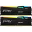 Kingston 32GB 6000MT/s DDR5 CL40 DIMM (Kit of 2) FURY Beast RGB [KF560C40BBAK2-32]