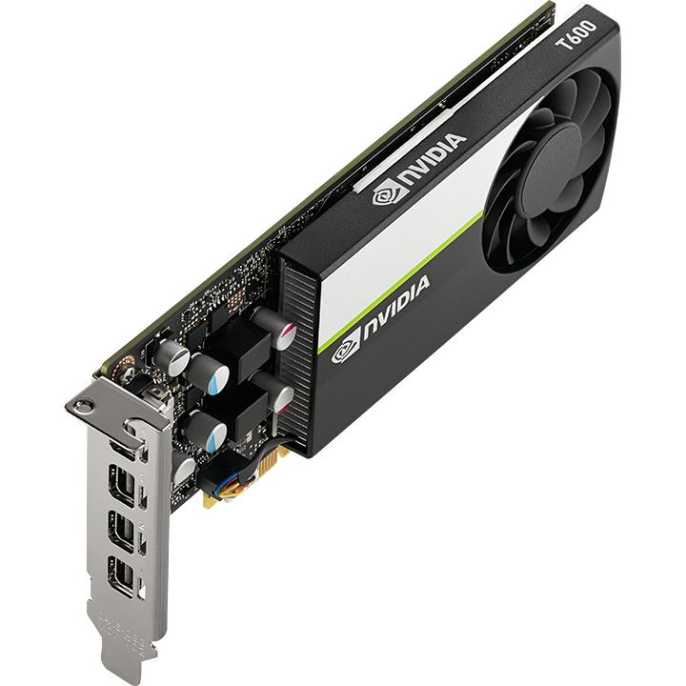 Видеокарта NVIDIA Quadro T600 4GB GDDR6 PCI-E x16 LP bracket + ATX bracket + mDP-DP cables 900-5G172-1721-000