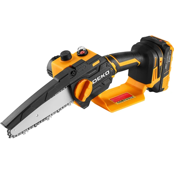 Пила цепная аккумуляторная DEKO DKCHS 20-6, 20 В, 1x3.0 Ач 063-4307-1