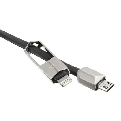 ACD ACD-U924-PMB Кабель USB AM-- micro-B/Lightning 1м