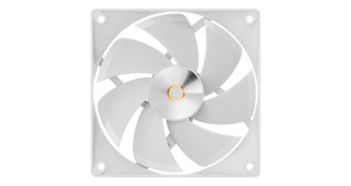 Вентилятор для корпуса Ocypus Delta F12 WH, 120x120x25mm, 4-PIN PWM, 500-2000 RPM, 29 DBA MAX, HYDRO BEARING