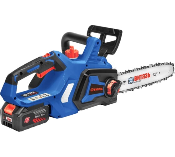 Аккумуляторная пила цепная ВИТЯЗЬ ПЦ-А-320-12 ТУШКА БЕЗ акб И ЗАРЯДКИ 18032001