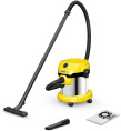 Строительный пылесос Karcher WD 2 Plus S V-15/4/18,  желтый [1.628-050.0]