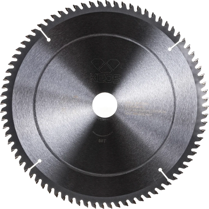 Диск пильный по цветным металлам и ламинату 250х30 мм; Z80 KEOS WMB250.80