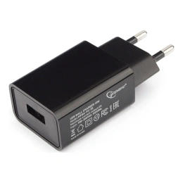 Адаптер питания Cablexpert 100/220V - 5V USB 1 порт, 2A, черный MP3A-PC-25