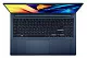 Ноутбук Asus Vivobook 15 M1503IA-L1018 Ryzen 5 4600H 8Gb SSD512Gb AMD Radeon 15.6" OLED 2.8K (2880x1620) noOS blue WiFi BT Cam