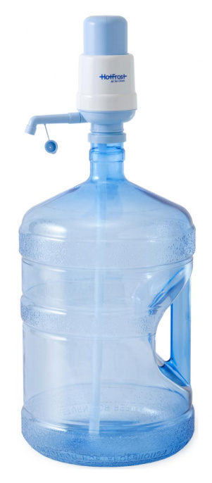 Помпа для 19л бутыли Hotfrost A6 механический голубой/серый блистер (230400601)