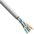 Кабель ExeGate UTP4-C5e-CCA-S25-IN-LSZH-GR-305 UTP 4 пары кат.5e CCA, 0.45мм 25AWG , LSZH, 305м, серый EX300626RUS