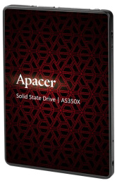 Накопитель SSD Apacer PANTHER AS350X 128Gb SATA 2.5" 7mm, R560/W540 Mb/s, IOPS 80K, MTBF 1,5M, 3D NAND, Retail AP128GAS350XR-1