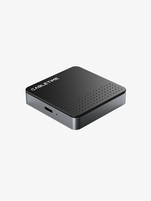 Корпус SSD-накопителя USB CABLETIME CB33G (CT-SSD04-AG) C-NVMe M.2 10 Гбит/с