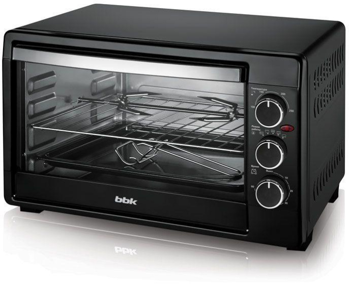 Мини-печь BBK OE3070M 30л. 1500Вт черный