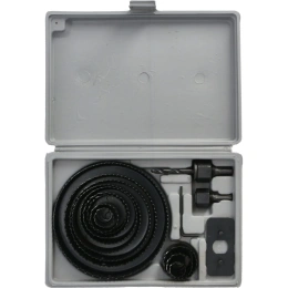 Коронки пильные по дереву 16 предметов, 19-127 мм FASTER TOOLS 4734