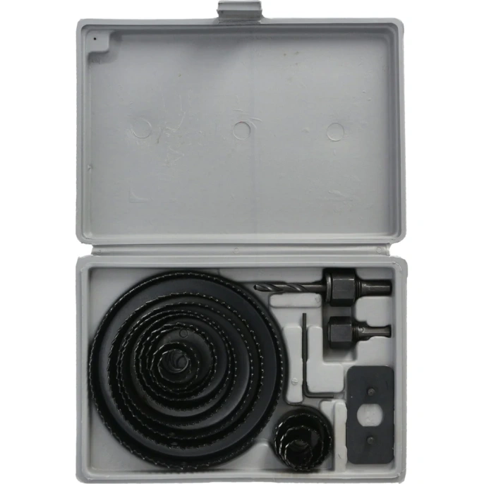 Коронки пильные по дереву 16 предметов, 19-127 мм FASTER TOOLS 4734