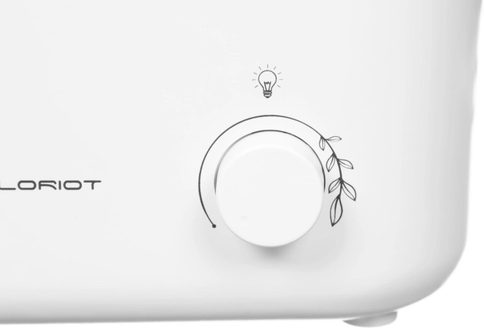 Увлажнитель воздуха ультразвуковой LORIOT Light,  3л,  белый/серый