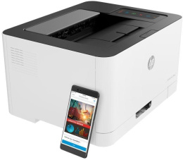 Принтер лазерный HP Color LaserJet Laser 150a цветная печать, A4, белый [4zb94a]