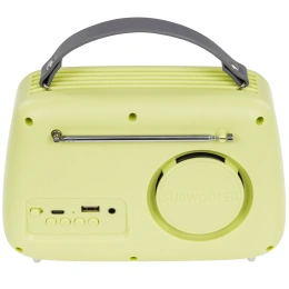 Радиоприемник портативный Сигнал БЗРП Fresh РП-343 зеленый USB SD/microSD