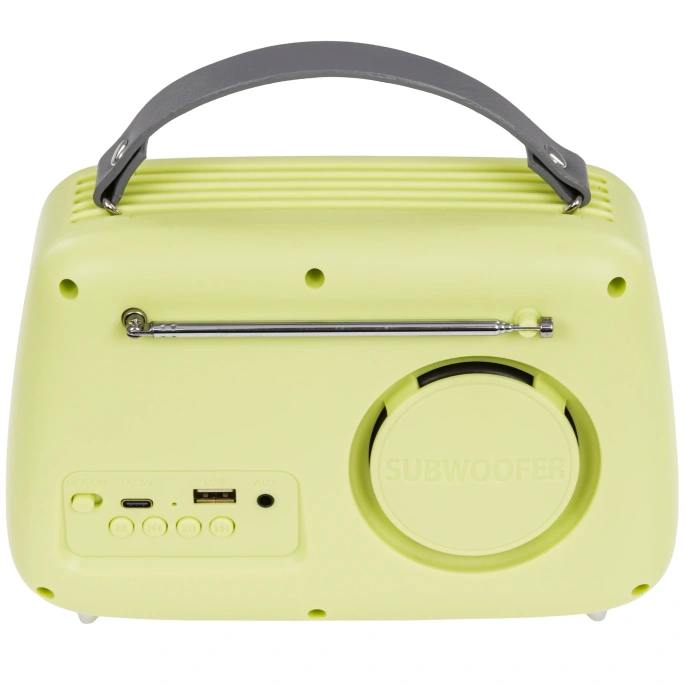 Радиоприемник портативный Сигнал БЗРП Fresh РП-343 зеленый USB SD/microSD